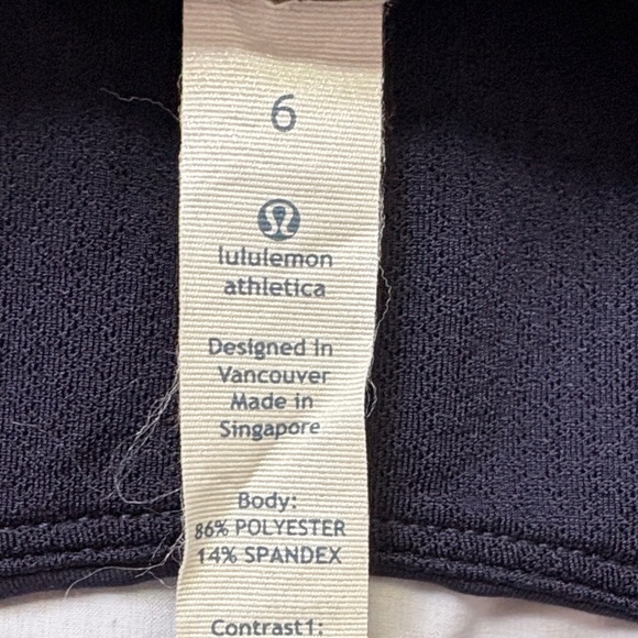 Lululemon Striped Navy and White Tank Top - Picture 4 of 10